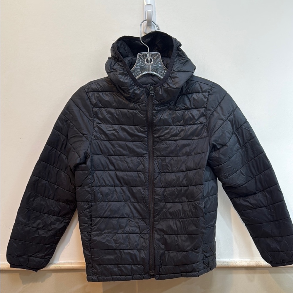 GAP Kids Charcoal Puffer Jacket
